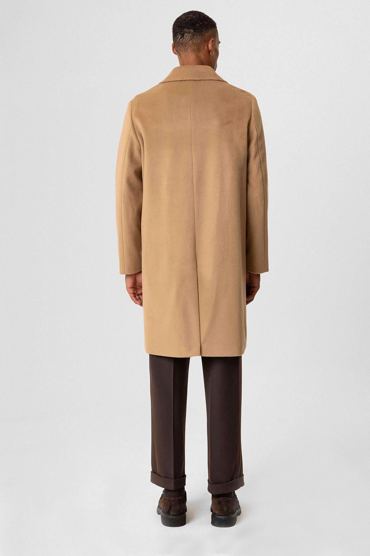 Antioch-Camel Dokulu Erkek Kaban-Kaban-4-Milagron.com