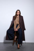 Antioch-Antioch Camel Yün Karışımlı Kadın Kazak-Kazak-1-Milagron.com