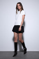 Antioch Ekru Basic Kadın T-Shirt