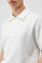 Antioch Ekru Basic Polo Yaka Erkek T-Shirt