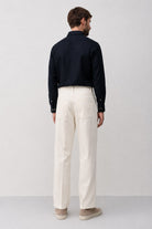 Antioch Ekru Basic Relax Fit Erkek Kot Pantolon