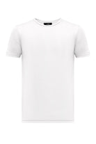 Antioch-Ekru Bisiklet Yaka Slim Fit Erkek T Shirt-T-Shirts-6-Milagron.com