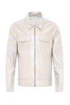 Antioch-Ekru Cep Detaylı Erkek Deri Ceket-Deri Mont-8-Milagron.com