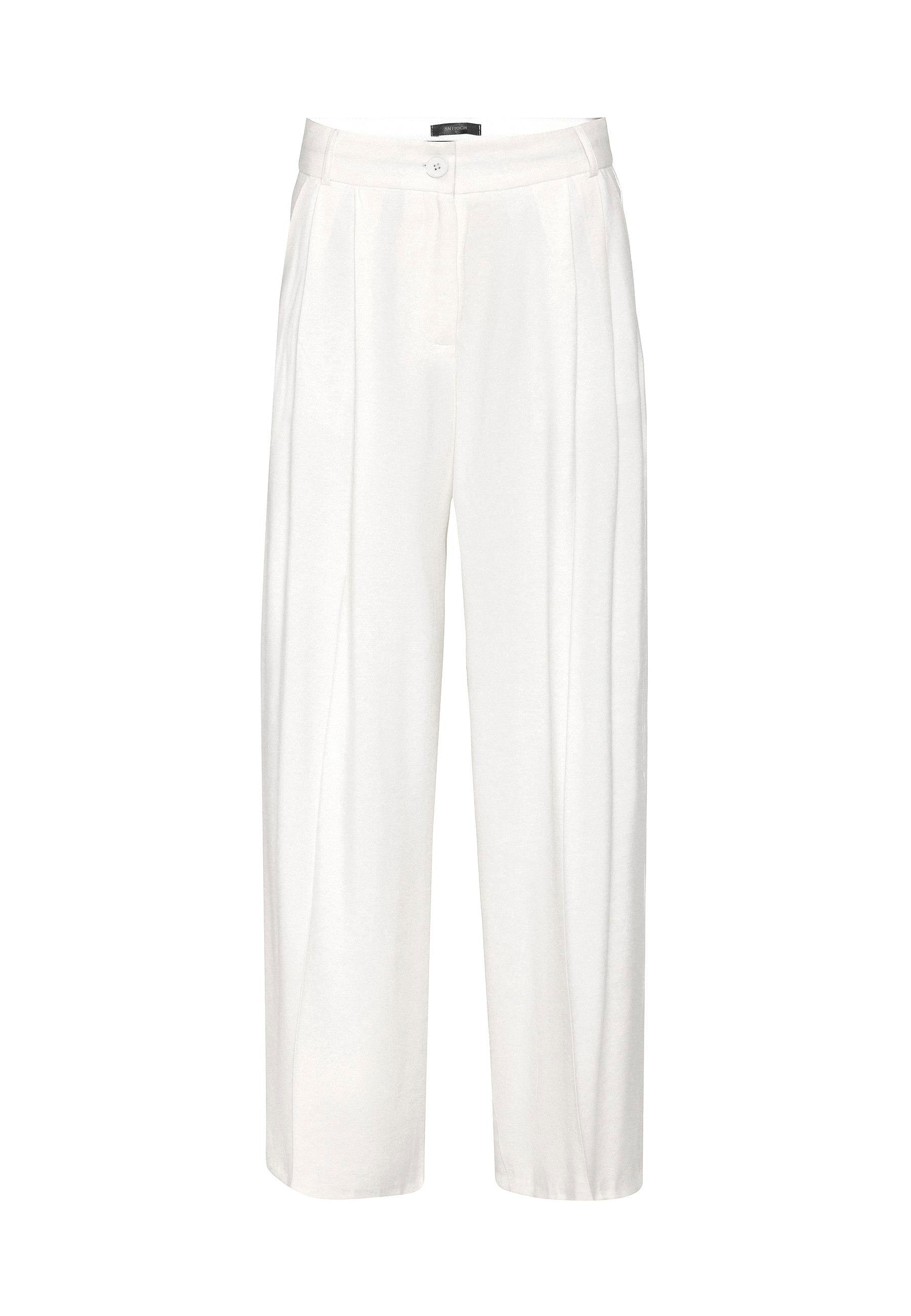 Antioch-Ekru Çift Pilili Kadın Pantolon-Kumaş Pantolon-5-Milagron.com