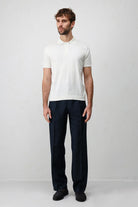 Antioch Ekru Comfort Slim Polo Yaka Erkek Triko T-Shirt