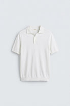 Antioch Ekru Comfort Slim Polo Yaka Erkek Triko T-Shirt