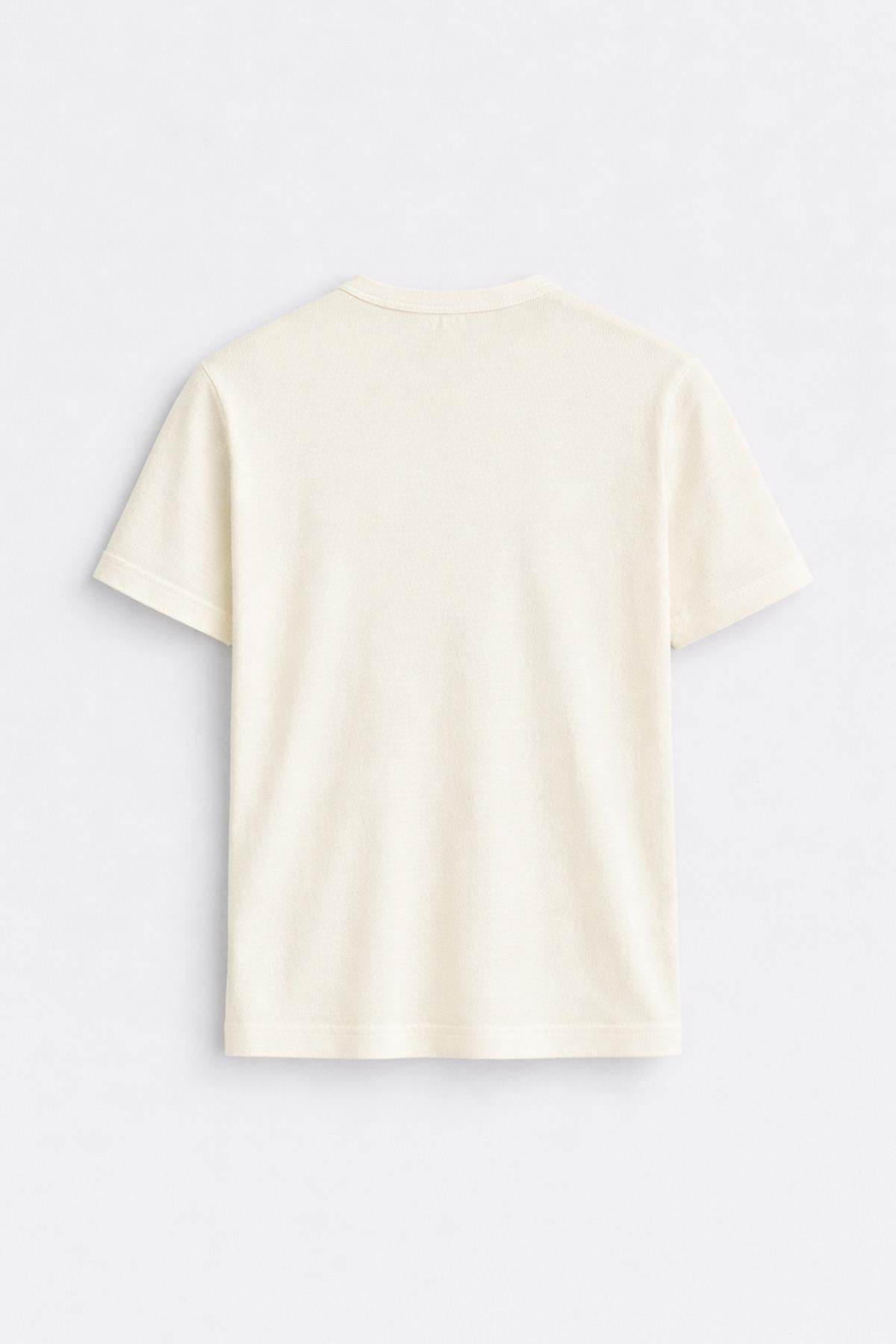 Antioch Ekru Dokulu Erkek T-Shirt