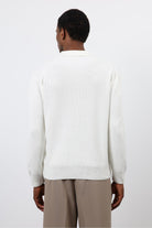 Antioch-Ekru Fermuarlı Erkek Triko Kazak-Kazak-7-Milagron.com