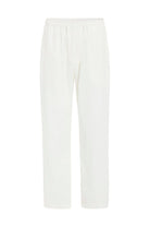 Antioch-Ekru Keten Karışımlı Jogger Erkek Pantolon-Kumaş Pantolon-6-Milagron.com