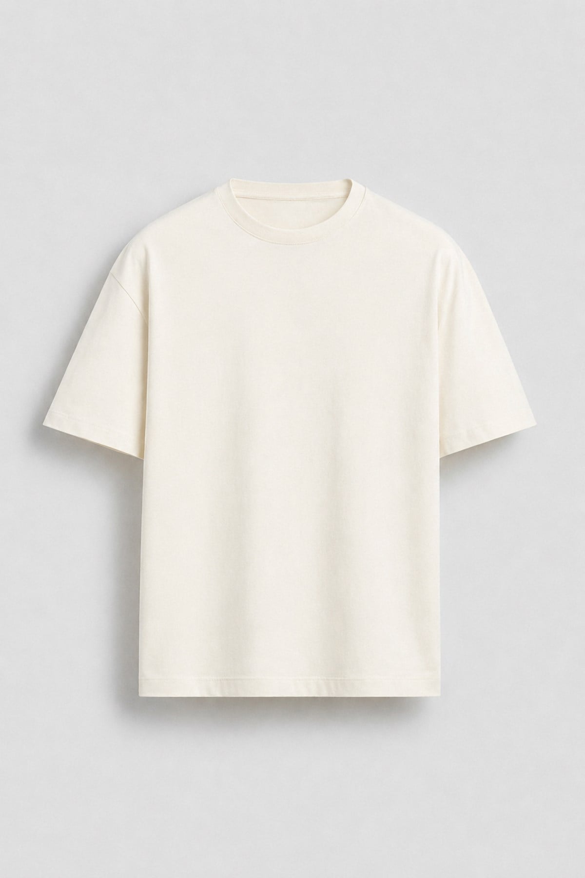 Antioch Ekru Pamuklu Erkek T-Shirt