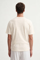 Antioch Ekru Pamuklu Erkek T-Shirt