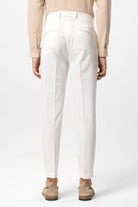 Antioch-Ekru Pileli Yüksek Bel Erkek Pantolon-Pantolon-5-Milagron.com