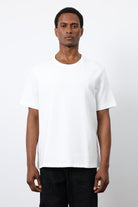 Antioch-Ekru Regular Fit Basic Erkek T Shirt-T-Shirt-2-Milagron.com