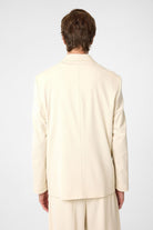 Antioch-Ekru Relax Fit Kruvaze Erkek Blazer Ceket-Blazer Ceket-5-Milagron.com