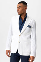 Antioch-Ekru Torba Cepli Astarsız Erkek Blazer Ceket-Ceket-3-Milagron.com