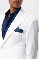 Antioch-Ekru Torba Cepli Astarsız Erkek Blazer Ceket-Ceket-4-Milagron.com