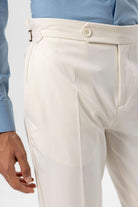 Antioch-Ekru Yüksek Bel Regular Fit Erkek Pantolon-Pantolon-4-Milagron.com