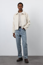 Antioch-Ekru Yumuşak Dokulu Erkek Mont-Mont-1-Milagron.com