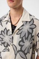 Antioch-Gri Desenli Erkek Gömlek-Gömlek-4-Milagron.com