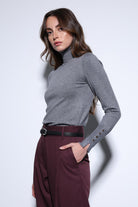 Antioch-Antioch Gri Dik Yaka Triko Kazak-Kazak-3-Milagron.com