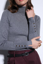 Antioch-Antioch Gri Dik Yaka Triko Kazak-Kazak-5-Milagron.com