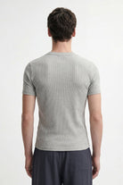 Antioch Gri Dokulu Erkek T-Shirt