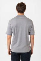 Antioch-Gri Fermuarlı Regular Fit Erkek T Shirt-T-Shirts-5-Milagron.com