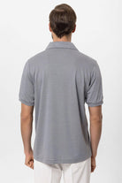 Antioch-Gri Regular Fit Apaş Yaka Erkek T Shirt-T-Shirts-6-Milagron.com