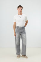 Antioch Gri Relax Fit Erkek Jean
