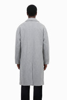 Antioch-Gri Relax Fit Erkek Kaban-Kaban-2-Milagron.com
