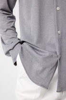 Antioch-Antioch Gri Slim Fit Erkek Gömlek-Gömlek-3-Milagron.com