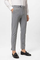 Antioch-Gri Slim Fit Erkek Pantolon-Pantolon-3-Milagron.com