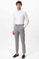 Antioch-Gri Slim Fit Erkek Pantolon-Pantolon-4-Milagron.com