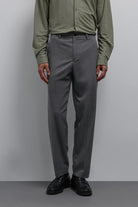 Antioch-Gri Tapered Fit Erkek Pantolon-Kumaş Pantolon-2-Milagron.com