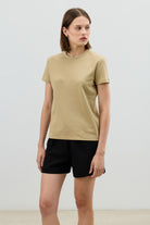 Antioch Haki Basic Kadın T-Shirt