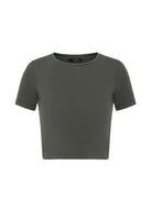 Antioch Haki Crop Kadın T-Shirt