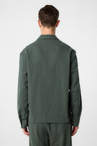 Antioch-Antioch Haki Dokulu Erkek Gömlek-Gömlek-4-Milagron.com