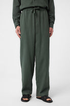 Antioch-Haki Dokulu Erkek Pantolon-Kumaş Pantolon-1-Milagron.com