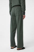 Antioch-Haki Dokulu Erkek Pantolon-Kumaş Pantolon-4-Milagron.com