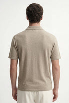 Antioch Haki Düğmeli Polo Yaka Erkek T-Shirt