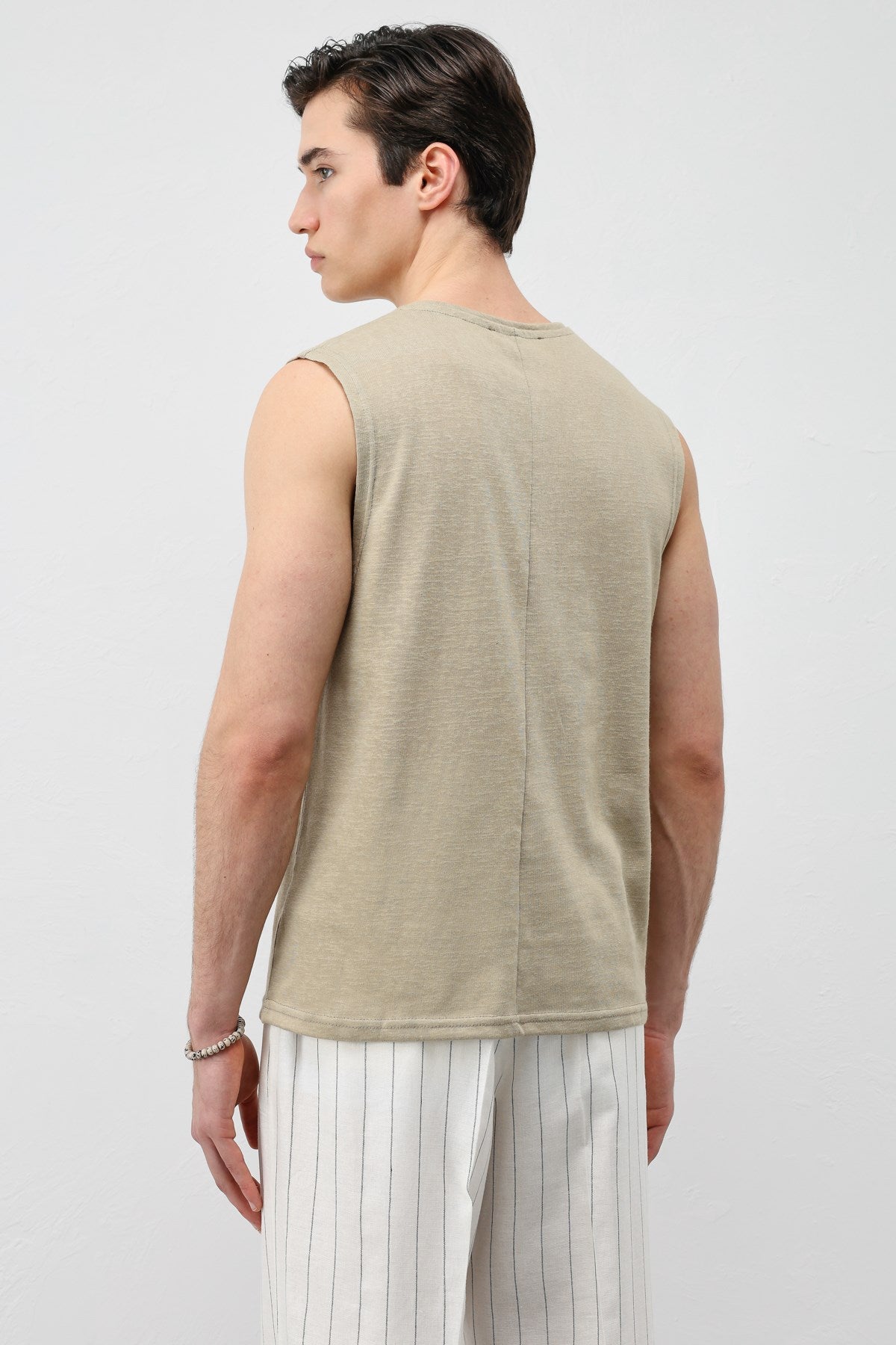 Antioch Haki Kolsuz Erkek T-Shirt