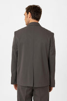 Antioch-Haki Relax Fit Erkek Blazer Ceket-Ceket-6-Milagron.com