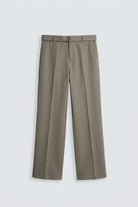 Antioch Haki Relaxed Fit Kemerli Erkek Pantolon