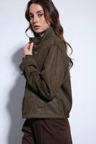 Antioch-Haki Süet Bomber Ceket-Ceket-5-Milagron.com