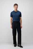 Antioch İNdigo Comfort Slim Triko T-Shirt
