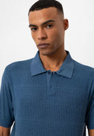 Antioch-İndigo Slim Fit Polo Yaka Erkek T Shirt-T-Shirts-4-Milagron.com