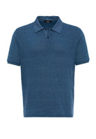 Antioch-İndigo Slim Fit Polo Yaka Erkek T Shirt-T-Shirts-6-Milagron.com