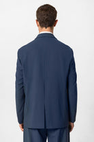 Antioch-İndigo Tek Düğme Kruvaze Erkek Blazer Ceket-Ceket-6-Milagron.com