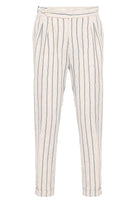 Antioch-İndigo Yüksek Bel Keten Karışımlı Erkek Pantolon-Pantolon-7-Milagron.com