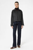 Antioch-Kadın Yün Karışımlı Kısa Ceket-Ceket-3-Milagron.com